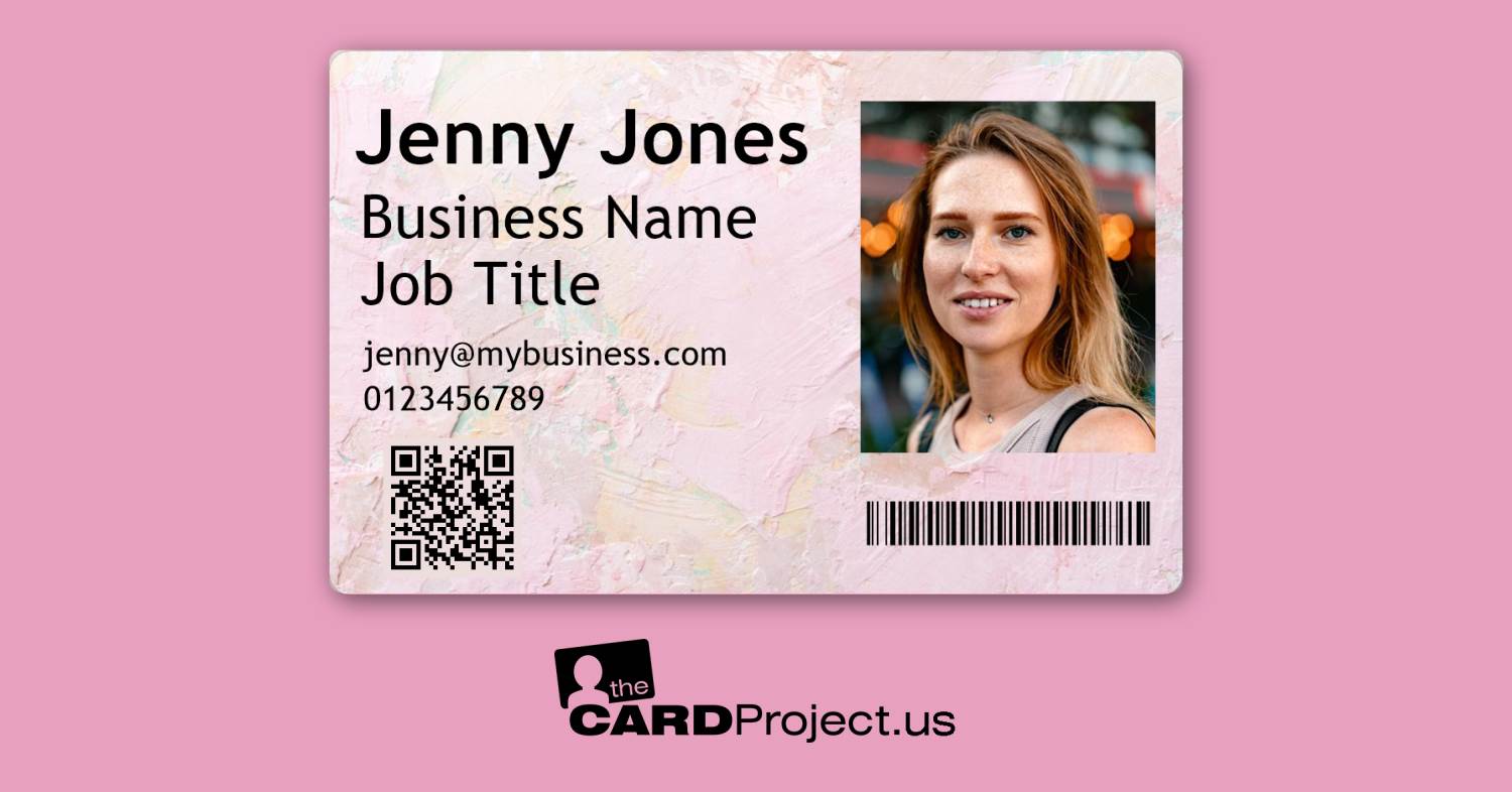 Employee ID Card Double Design 1 (FRONT)